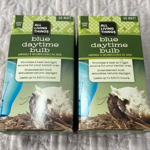 NIP 60 Watt Blue Daytime Bulb - Two Bulbs